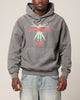 Loiter Human Condition Hoodie Washed Charcoal
