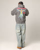 Loiter Human Condition Hoodie Washed Charcoal
