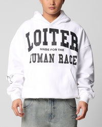 Loiter Training Day Hoodie White