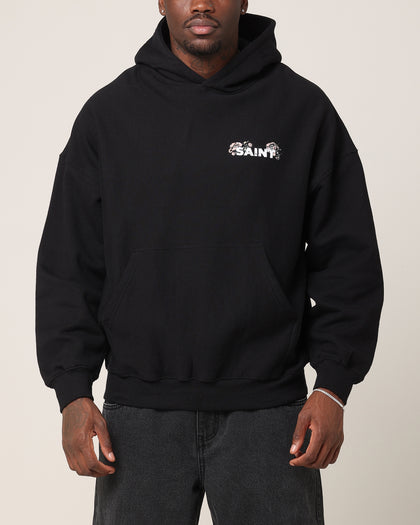 Saint Morta Wildflower Hoodie Black