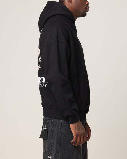Saint Morta Wildflower Hoodie Black