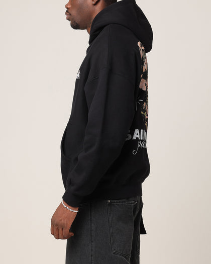 Saint Morta Wildflower Hoodie Black
