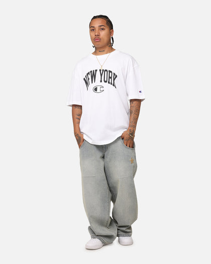 Champion Heritage New York Logo Graphic T-Shirt White