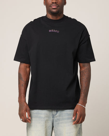 Saint Morta Year Of The Dragon Boxy T-Shirt Black/Iridescen