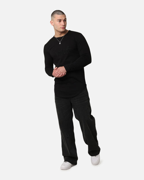 Saint Morta El Duplo Scribere Long Sleeve T-Shirt Black