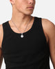 Saint Morta Rib Beater Singlet Black