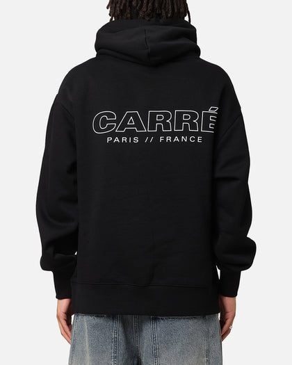 Carre Out Motion Hoodie Black