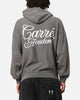 Carre Serif Hoodie Washed Charcoal