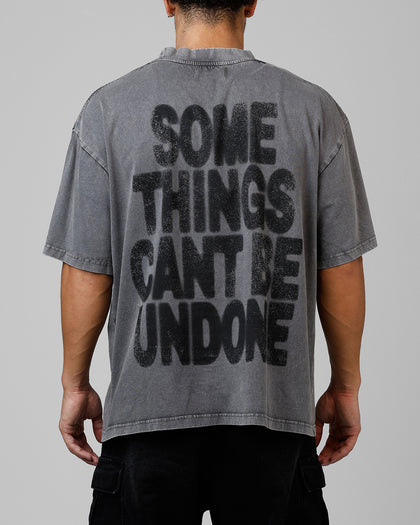 Loiter Desire T-Shirt Washed Charcoal