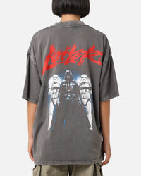 Star Wars Vader & Stormtrooper Vintage Vintage T-Shirt Washed Charcoal