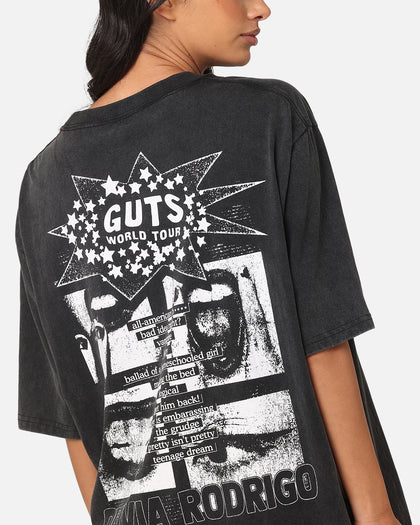 Bravado Olivia Rodrigo World Tour T-Shirt Washed Black