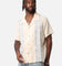 XXIII Hellas Linen Button Up Shirt Off White/Blue