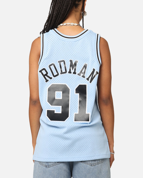 Mitchell & Ness Chicago Bulls Dennis Rodman 'Vapor Blue' Jersey Light Blue