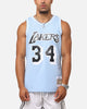 Mitchell & Ness Los Angeles Lakers Shaquille O'Neal 'Vapor Blue' Jersey Light Blue