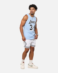 Mitchell & Ness Los Angeles Lakers Shaquille O'Neal 'Vapor Blue' Jersey Light Blue
