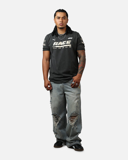 Puma F1 Ringer T-Shirt Black