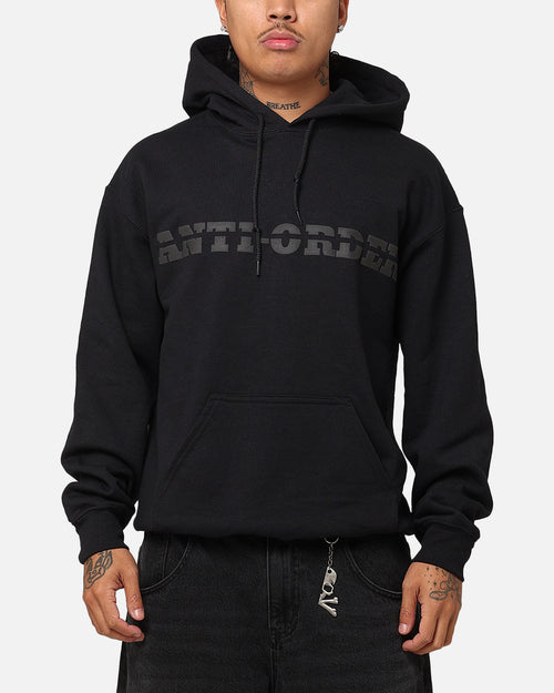 The Anti Order A-Track Hoodie Black