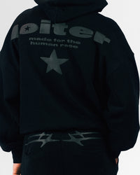 Loiter Celestial Full Zip Hoodie Black
