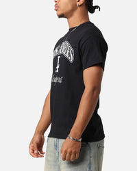 Majestic Athletic Los Angeles Dodgers Blecker Team Arch T-Shirt Black