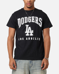 Majestic Athletic Los Angeles Dodgers Blecker Team Arch T-Shirt Black