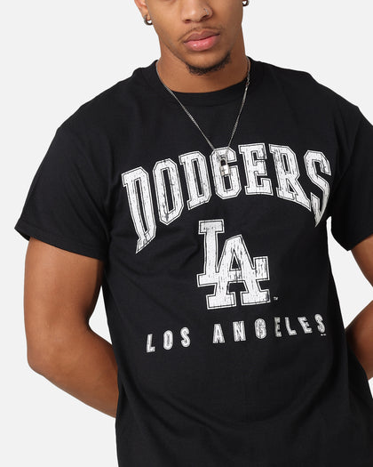 Majestic Athletic Los Angeles Dodgers Blecker Team Arch T-Shirt Black