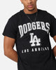 Majestic Athletic Los Angeles Dodgers Blecker Team Arch T-Shirt Black