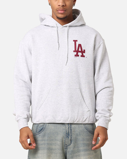 Majestic Athletic Los Angeles Lakers Fulter Team Arch Hoodie Grey Marle