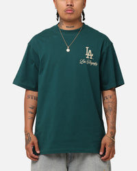 Majestic Athletic Los Angeles Dodgers Kenmare City Bulge T-Shirt Forest