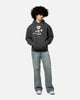 Market Hockey Bear Hoodie Washed Black