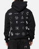 The Anti Order Stacked Hoodie Black/White