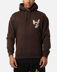 The Anti Order Smash Repair Hoodie Chocolate Brown