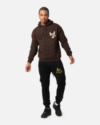 The Anti Order Smash Repair Hoodie Chocolate Brown