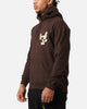 The Anti Order Smash Repair Hoodie Chocolate Brown