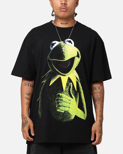 American Thrift Disney The Muppets Kermit Heavy T-Shirt Black