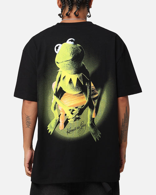 American Thrift Disney The Muppets Kermit Heavy T-Shirt Black