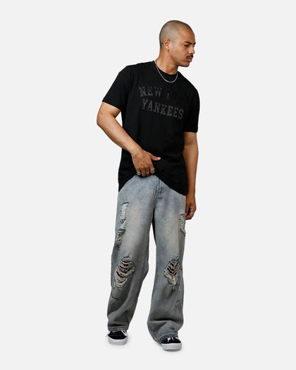 New Era New York Yankees Logo Select T-Shirt Black/Black