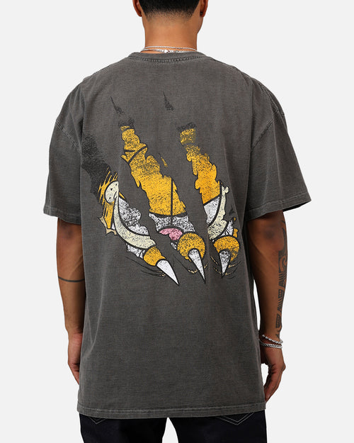 Vintage Goat Crew X Garfield Smiling Cat Heavyweight T-Shirt Vintage Black Wash