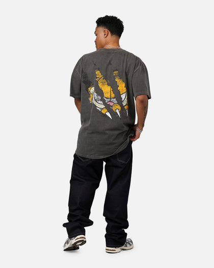 Vintage Goat Crew X Garfield Smiling Cat Heavyweight T-Shirt Vintage Black Wash