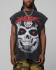 Loiter Ski Mask Muscle T-Shirt Vintage Black