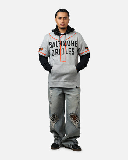 47 Brand Baltimore Orioles Game Hoodie Grey/Black