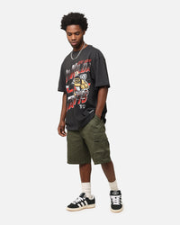 Mitchell & Ness St Kilda Saints Mascot Character T-Shirt Faded Black