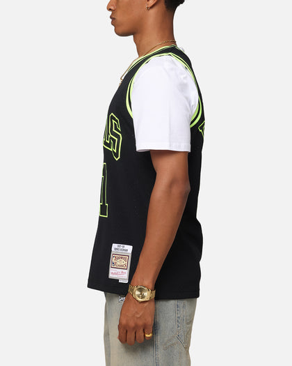 Mitchell & Ness Chicago Bulls Dennis Rodman 'Volt' 1995 Swing Jersey Black/Yellow