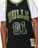 Mitchell & Ness Chicago Bulls Dennis Rodman 'Volt' 1995 Swing Jersey Black/Yellow