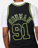 Mitchell & Ness Chicago Bulls Dennis Rodman 'Volt' 1995 Swing Jersey Black/Yellow
