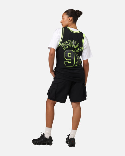 Mitchell & Ness Chicago Bulls Dennis Rodman 'Volt' 1995 Swing Jersey Black/Yellow