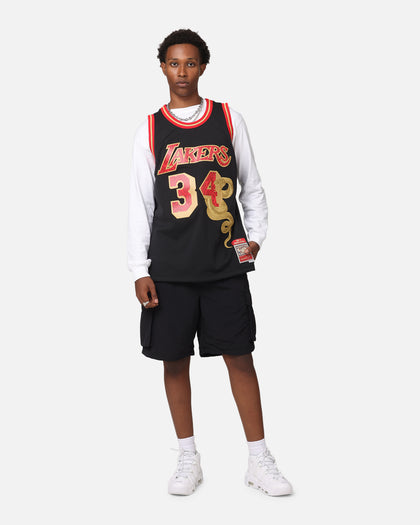 Mitchell & Ness Los Angeles Lakers Shaquille O'Neal 1996 Swingman Jersey Black/Gold