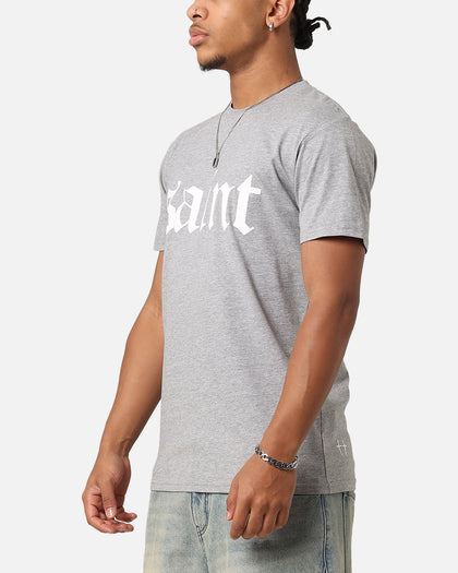Saint Morta Gothic T-Shirt Grey Marle