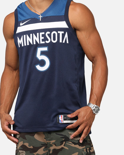 Nike Anthony Edwards Minnesota Timberwolves #5 Icon Edition 2022/23 Nike Dri-Fit NBA Swingman Jersey College Navy