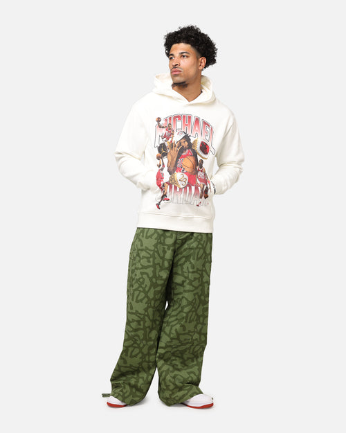 Jordan Jumpman Flight Graphic Fleece Pullover Hoodie Sail