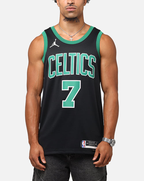 Nike Jaylen Brown Boston Celtics #7 Statement Edition 2022/23 Nike Dri-Fit NBA Swingman Jersey Black/Brown